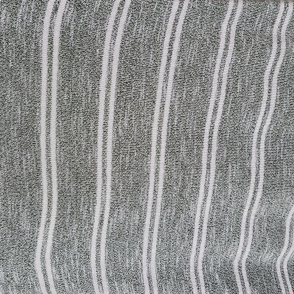 MIX by 41Hawthorn Striped Open Front Cardigan Sweater XL Green White Long Sleeve - Picture 9 of 13